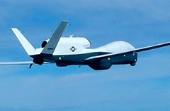 US Navy MQ-4C Triton maritime surveillance drone